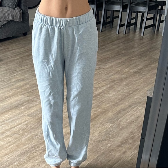BABY BLUE JOGGERS - Picture 1 of 2